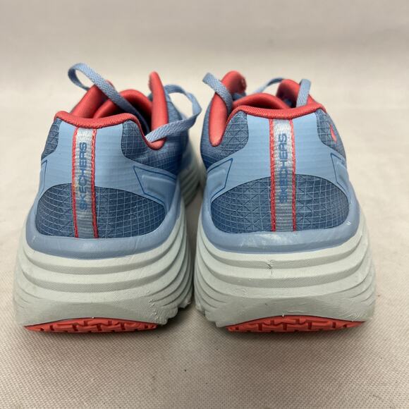 Skechers Max Cushioning Endevour Womens Size 11 Blue Running Shoes Sneakers - Picture 5 of 12